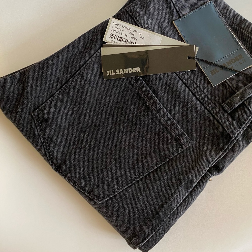 Jil Sander Men’s Dark Grey Jeans